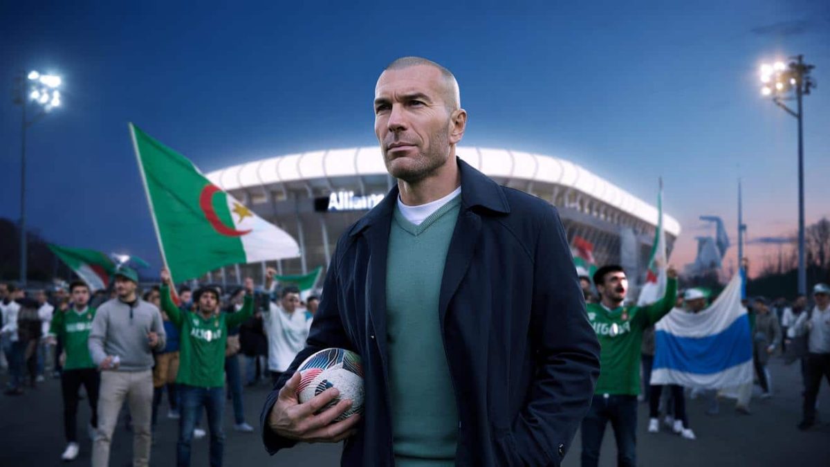 Zinedine Zidane with Algeria, it’s confirmed