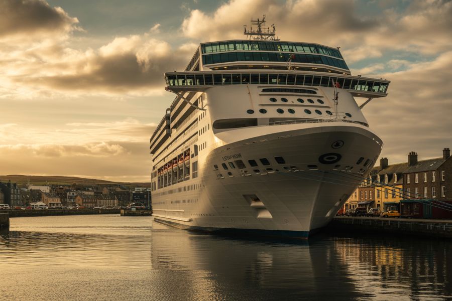 Chaos in Lerwick: Viking Neptune Abandons Scotland Amidst Brutal Weather – What Tourists Need to Know Now