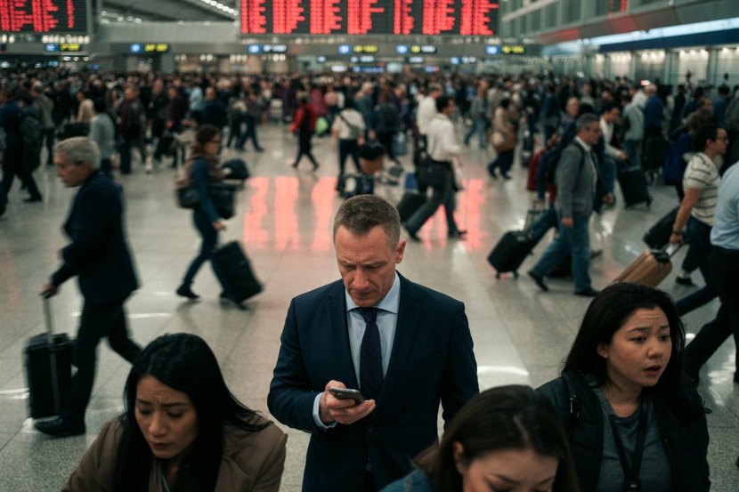 Chaos at O’Hare: 239 Flights Grounded, Leaving Travelers Stranded Across the US