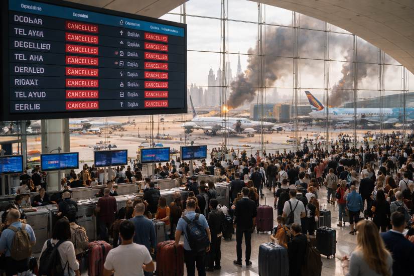 You Won’t Believe What Happened to Global Flights Because of the Middle East Conflict!