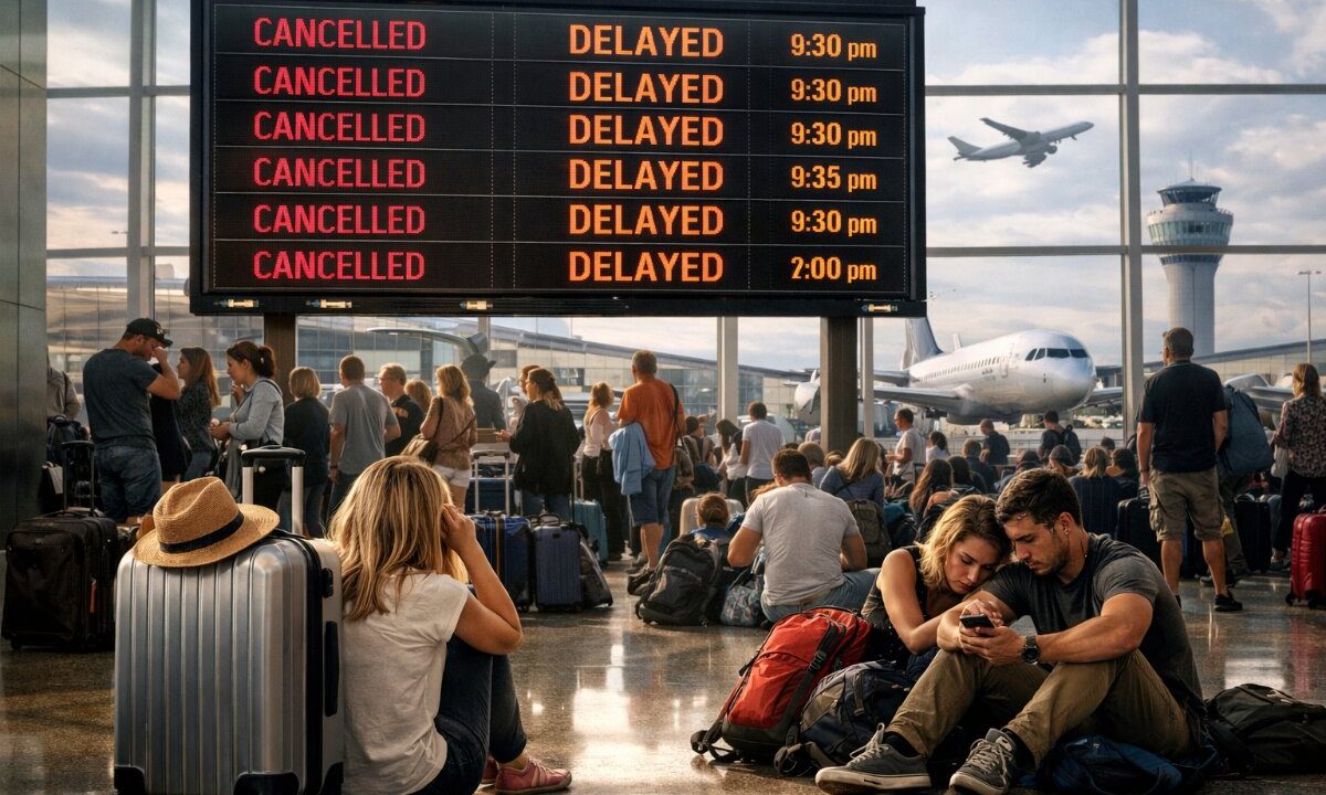 Shocking Chaos at Europe’s Busiest Airports: Hundreds Stranded as Flights Grounded