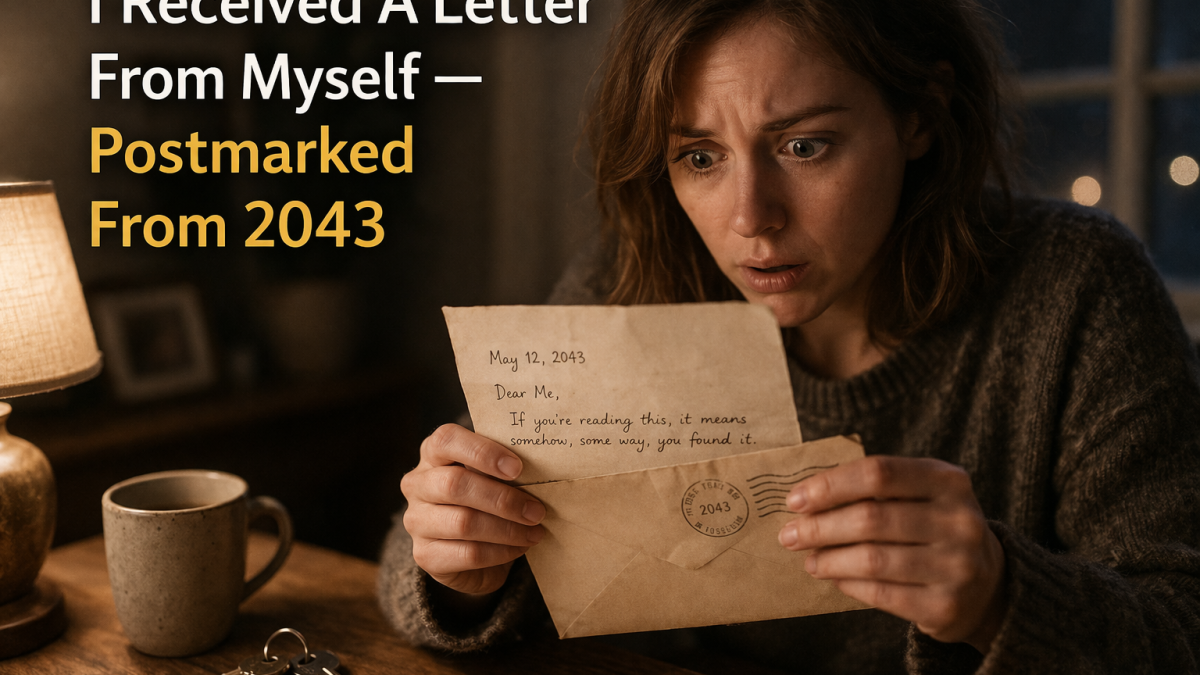 From the Future: A Shocking Letter Revealed My Destiny!