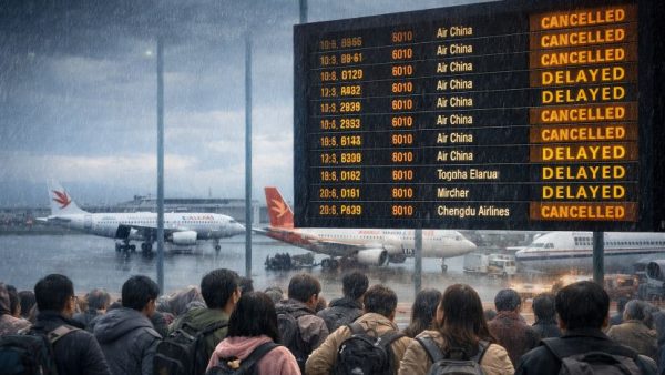 You Won’t Believe How Bad the Weather Has Disrupted China’s Airports – Thousands Stranded!