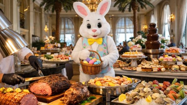 Unbelievable Easter Luxury: Galveston’s Grand Galvez Stuns with Lavish Sunday Brunch
