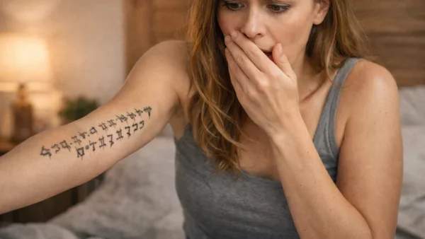 Shocking Tattoo Appears Overnight – The Lost Language That Could Unlock a Secret Past