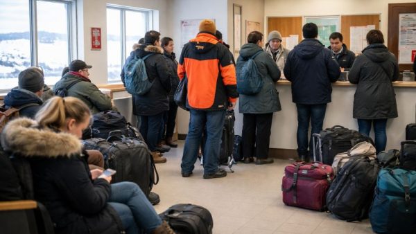 Shocking Delays and Cancellations Trap Travelers in Remote Quebec Town