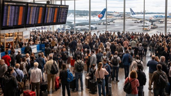 Shocking Delays and Cancellations Rock Montreal Airport: Travelers Stranded as Major Airlines Struggle