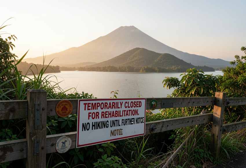 Shocking Discovery: Mount Maculot Closes for Urgent Environmental Restoration