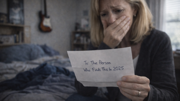 Heartbreaking Discovery: A Mother’s Emotional Journey After Finding Her Dead Son’s Letter to the Future