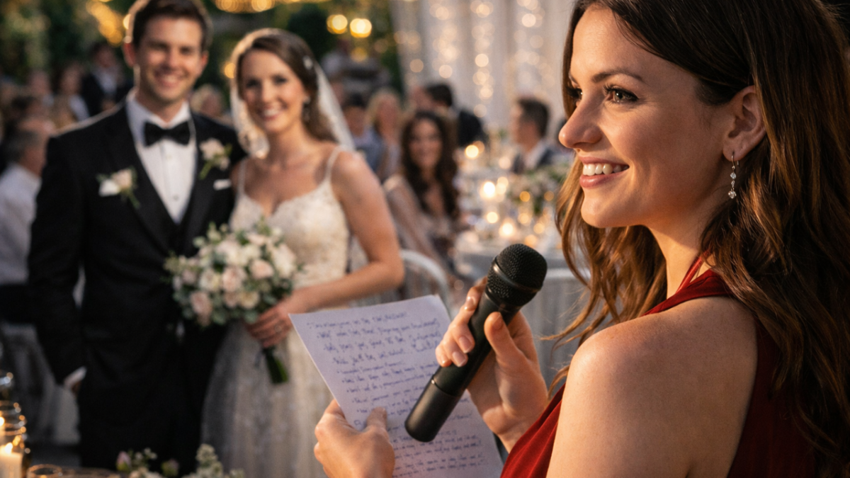 The Shocking Truth Behind the Smile: Sarah’s Revenge at Her Ex’s Wedding Reception