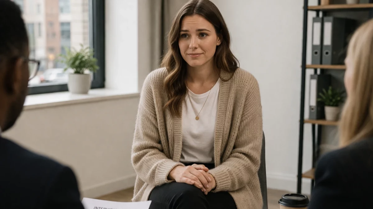 The Shocking Secret Behind This Woman’s Job Interview Outfit That Nobody Noticed Until the End