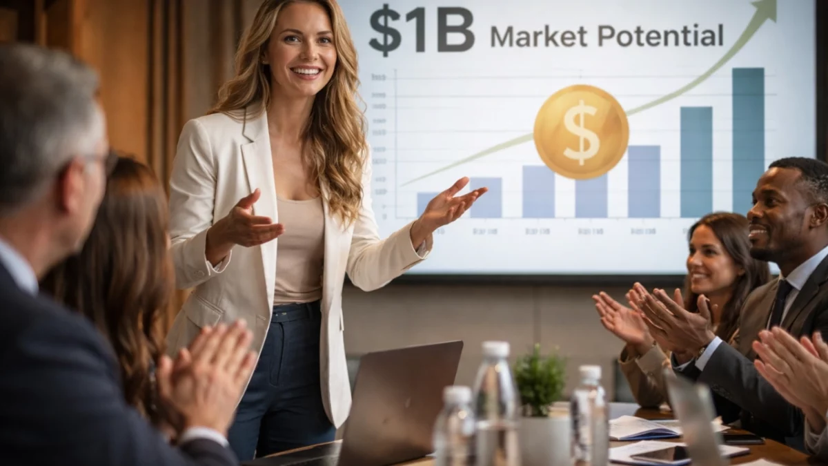 The Incredible 90-Second Pitch That Made This Woman a Billionaire Overnight