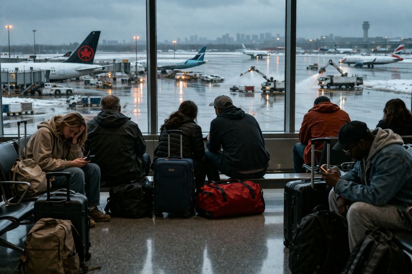 Chaos at Toronto Pearson: Massive Delays and Cancellations Disrupt Flights Across North America and Beyond