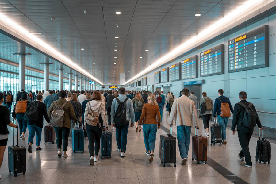 Chaos at Copenhagen Airport: Passengers Stranded as Over 75 Flights Disrupted by Weather and Operational Issues