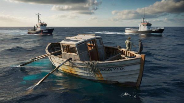 Uncovering the Ghostly Secrets of the Abandoned Vessel at Sea: Who’ll Pay the Hefty Rescue Bill?