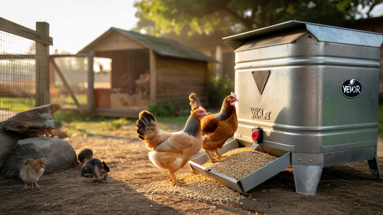 Shocking Automatic Chicken Feeder Outsmarts Crafty Rats and Saves Backyard Farmers a Fortune