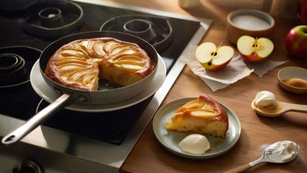 The Mouthwatering 20-Minute Skillet Apple Cake That’s Changing Dessert Game