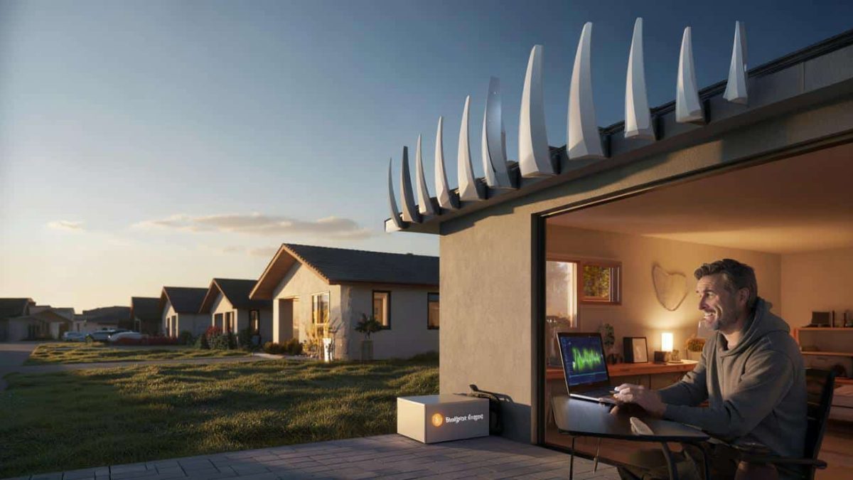 The Shocking Truth About Bill Gates’ Backyard Wind Turbines That Are Saving Americans Thousands on Their Energy Bills