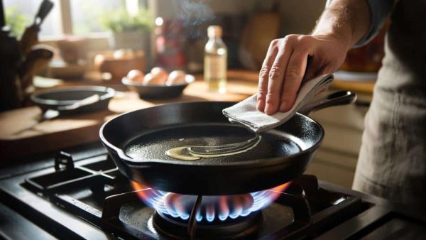 The Unexpected Seasoning Trick That Chefs Swear By to Keep Their Cast Iron Pans Pristine Forever