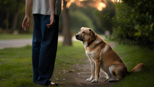 You’ll Never Believe Why Your Dog Stares at You During Their Potty Break