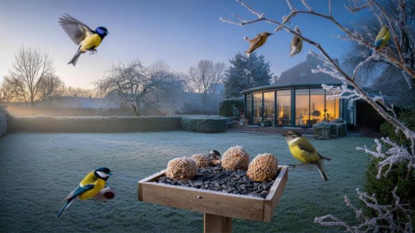 Discover the Surprising Hour When Flocks of Tits Invade Your Wintergarden – The Real Truth You Need to Know