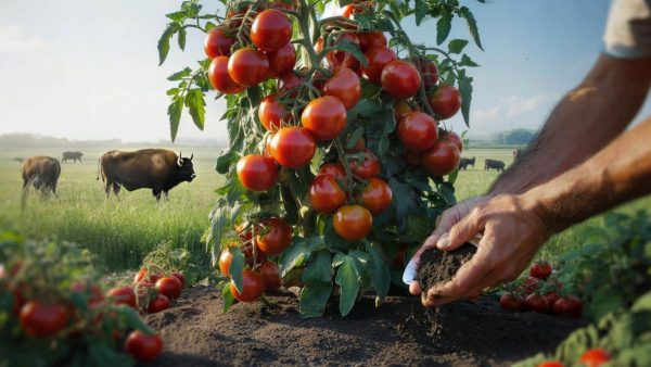 Unbelievable Bison Manure Trick Transforms Tomatoes Into Flavor Explosions