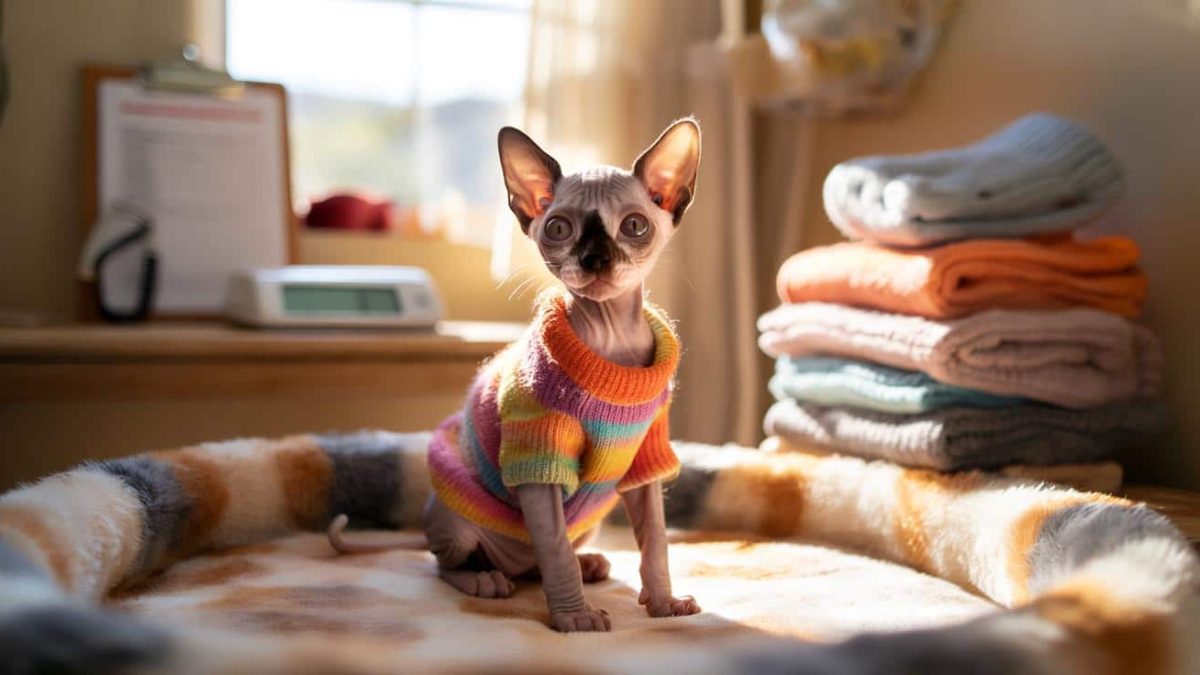 The Incredible Transformation of a Hairless Kitten: A Heartwarming Story That Will Melt Your Heart