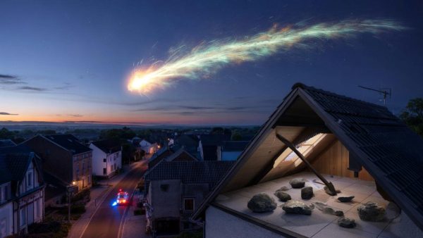 You Won’t Believe What Crashed Through This French Roof! The Shocking Celestial Visitor Has Locals Scrambling
