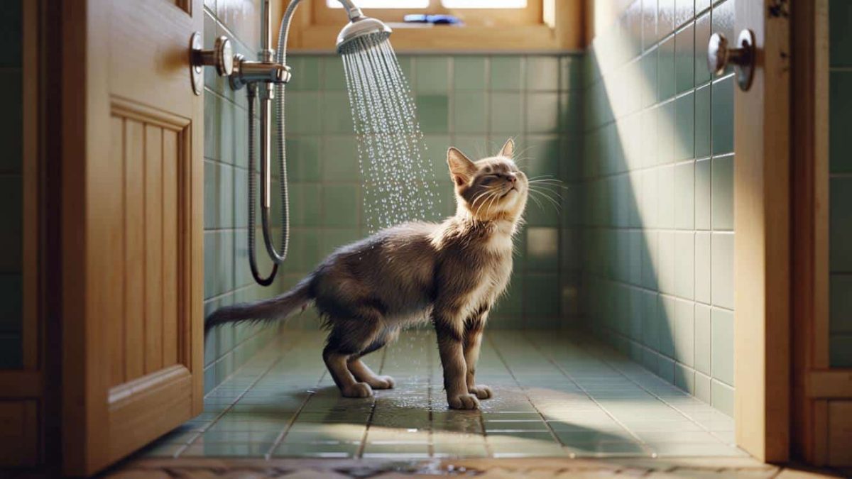 You Won’t Believe What This Cat Did in the Shower – Viral Sensation Sweeps the Internet!