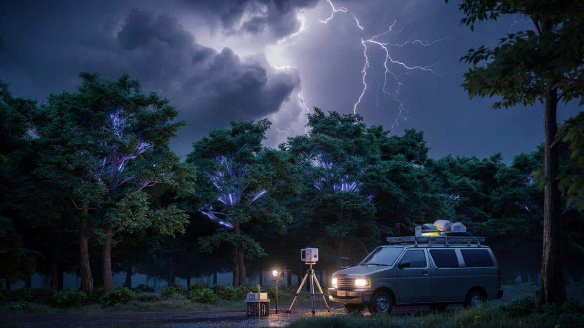 Shocking Discovery: The Hidden Light Show in the Treetops That Even Storm Chasers Missed