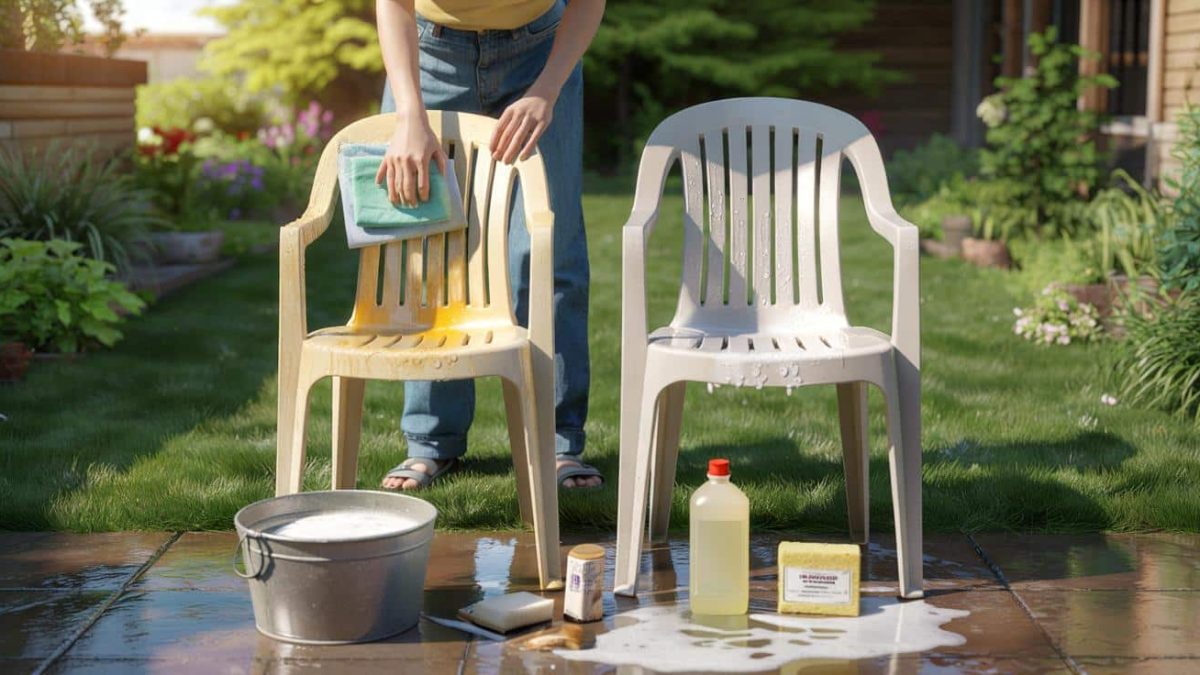 Unbelievable Kitchen Trick Revives Dull Outdoor Furniture in Seconds