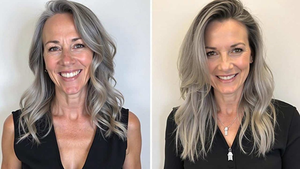Discover the Stunning “Salt and Pepper” Trick for Gorgeous Grey Hair After 50