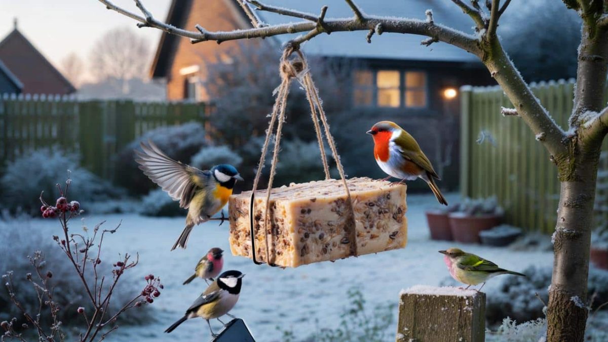 Unbelievable Backyard Hack Keeps Birds Toasty Warm This Winter