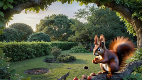 The Shocking Truth: Your Ordinary Garden Is a Secret Haven for Rare Red Squirrels!