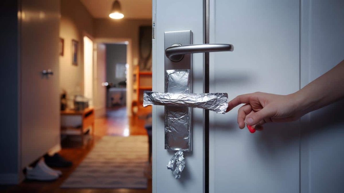 You’ll Never Guess the Shocking Reason Aluminum Foil Is Popping Up on Doorknobs Nationwide