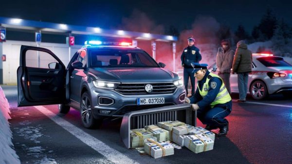 Unbelievable Discovery: $110,000 Stashed in Car’s Air Vent During Routine Highway Stop