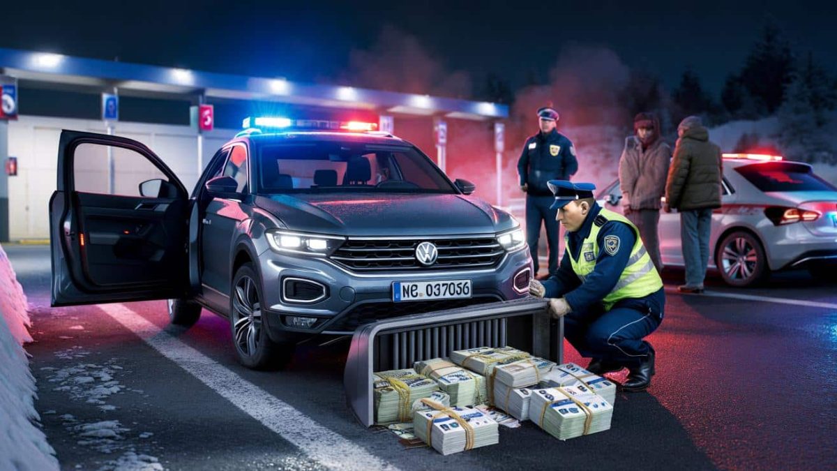 Unbelievable Discovery: $110,000 Stashed in Car’s Air Vent During Routine Highway Stop