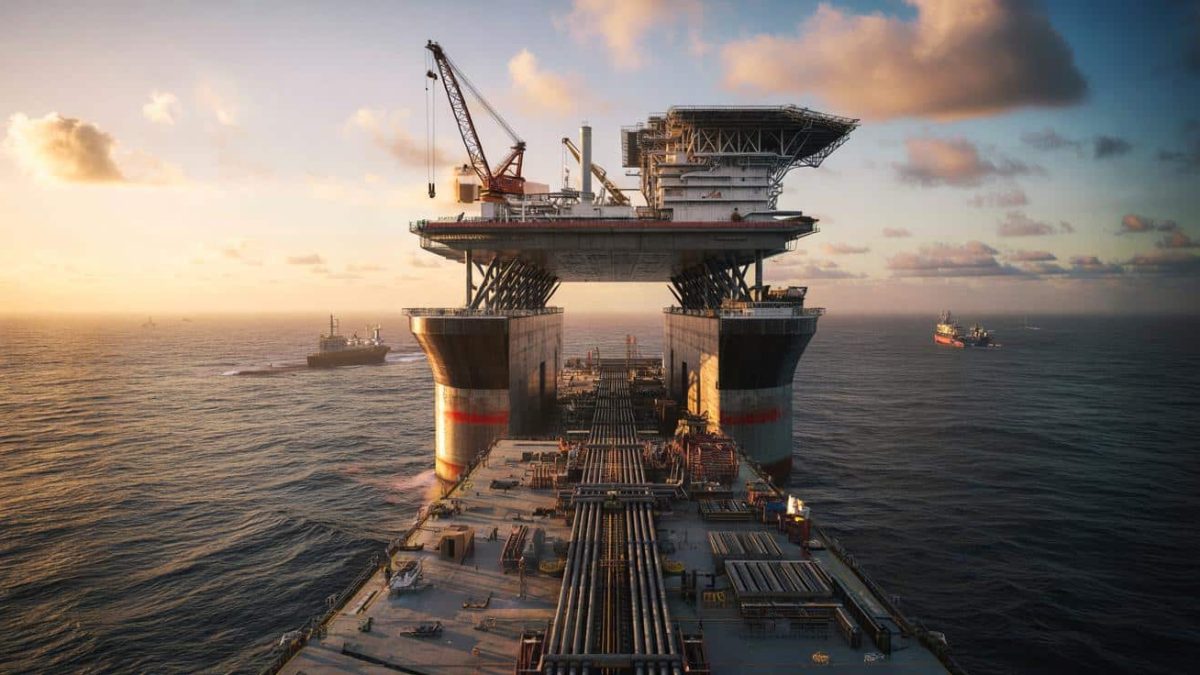Jaw-Dropping Footage Exposes the Colossal Ship That Shatters Records by Lifting Entire Oil Rigs from the Sea