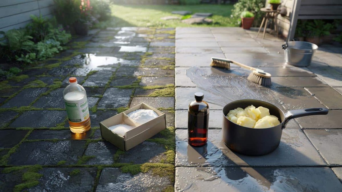 The Shocking Kitchen Staples That Destroy Moss – No More Bleach Needed!
