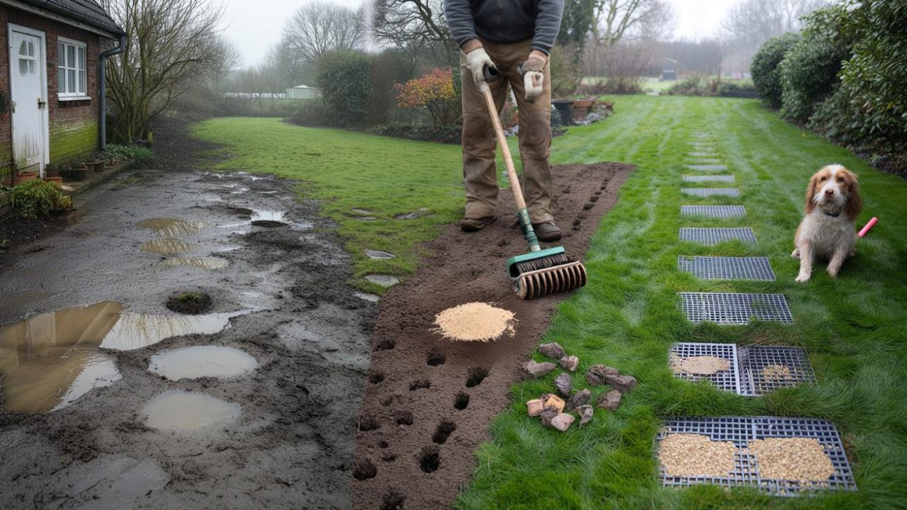 This One Winter Lawn Hack Will Stop Your Yard From Becoming A Muddy Disaster
