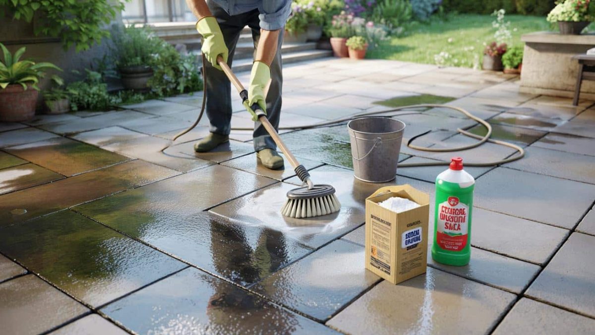 Forget the Pressure Washer! This Unexpected DIY Trick Leaves Terraces Spotless in Minutes