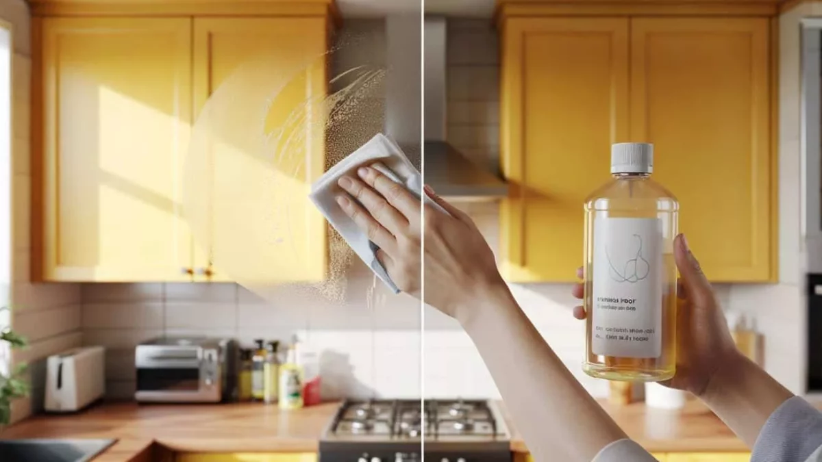 The Unbelievable Cabinet Cleaner That’ll Leave Your Kitchens Sparkling Like New!