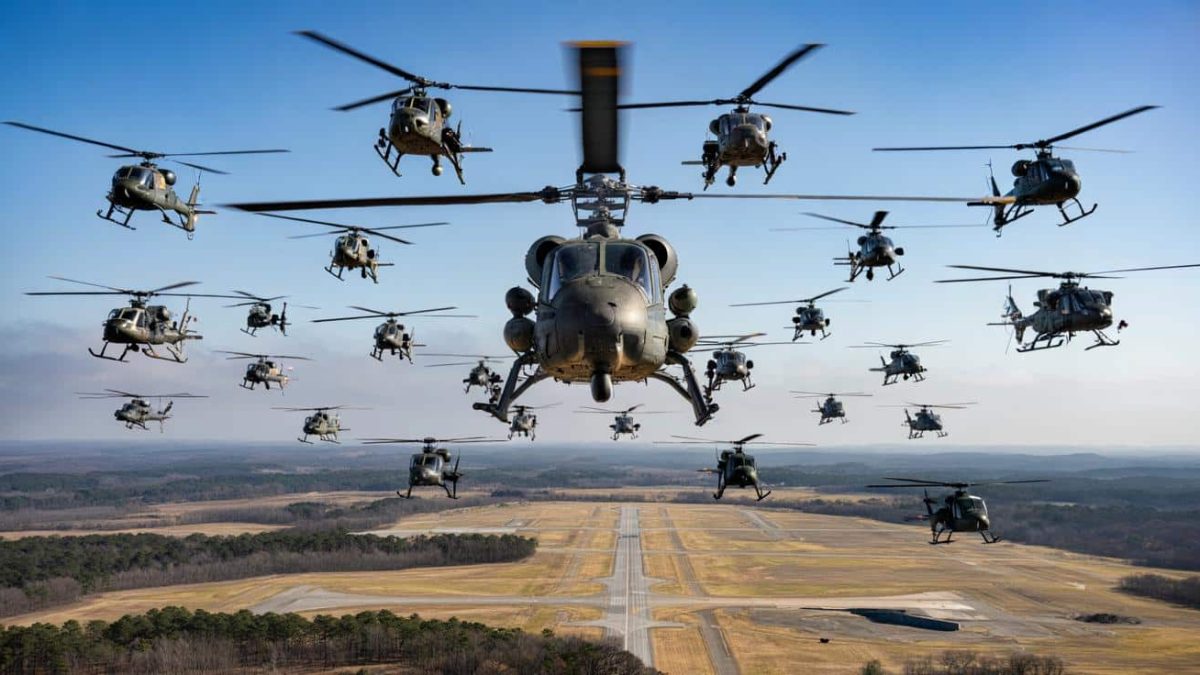 32 Helicopters Defy Gravity: The Jaw-Dropping Spectacle that Stunned Fort Bragg