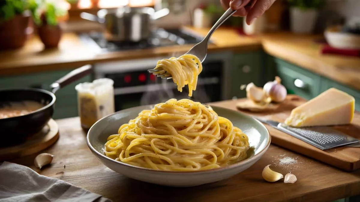 The Creamy Garlic Pasta Hack That Will Blow Your Mind – It’s Shockingly Easy!