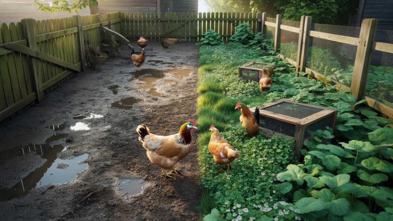 The Shocking Secret to Transforming Your Chicken Run From Muddy Eyesore to Lush Green Oasis