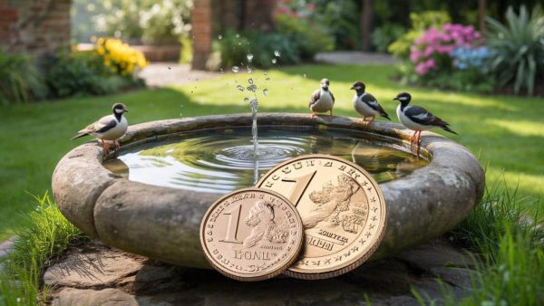 Shocking Discovery: Gardeners Are Secretly Adding 1-Cent Coins to Bird Baths for an Incredible Reason!