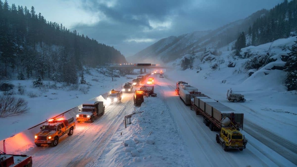 You Won’t Believe the Shocking Snowfall That Could Shut Down Major Travel Routes Across the Region!
